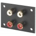 AVLS : 06.Connecteurs audio & light Minipatch 4 rca