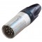 Fiche XLR m&acirc;le 6 broches NC6MXX