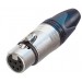 NEUTRIK Connecteur XLR 6 points femelle NEUTRIK NC6FXX