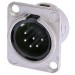 NEUTRIK Embase XLR 6 points m&acirc;le NEUTRIK NC6MD-LX