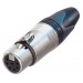 NEUTRIK Connecteur XLR 7 points femelle NEUTRIK NC7FXX droit