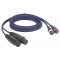 C&acirc;ble XLR Rca 1,5 m : 2 x XLR femelle / 2 x Rca m&acirc;le 