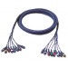 AVLS cable rca m&acirc;le rca m&acirc;le 3 metres 8 fiches 