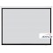 Ecran de projection Mural 200 x 115 cm bord noir