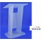 Pupitre plexiglas orateur prestige dépoli satiné