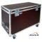 malle de transport pupitre plexiglas