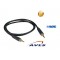Câble mini jack 1,5 m : 1 x Jack mâle stéréo 3,5 / 1 x Jack mâle stéréo 3,5