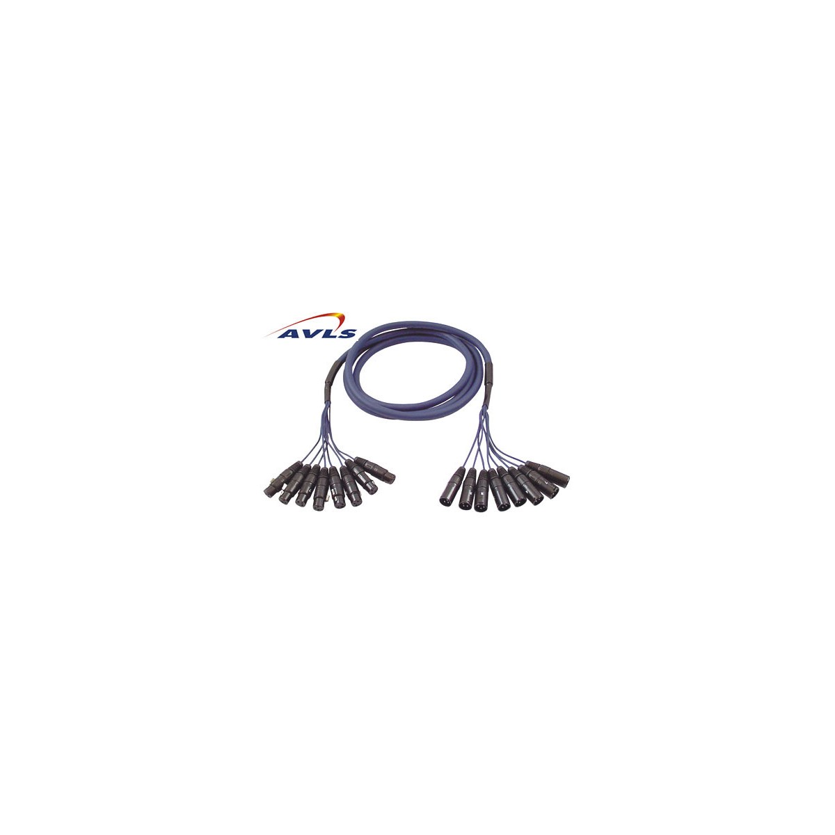 Klotz Câble multipaires loom 12 canaux analogiques XLR Neutrik mâle/femelle 3m - Multipaire