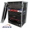 RR16 UAD Flight case Rack 16 U 19 p (712 mm)