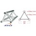ASD Structure alu triangulaire 290 mm 150 cm