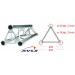 ASD Structure alu triangulaire 250 mm 250 cm - AVLS paris - Structure sono
