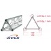ASD Structure alu triangulaire 150 mm 250 cm - AVLS Paris - Structure sono