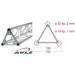 ASD Structure alu triangulaire 150 mm 100 cm - AVLS Paris - Structure sono