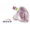 Lampe MR16 / GU5,3 / 50 W / 12 V rouge