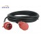 Rallonge P17 M&acirc;le / Femelle 5 x 4 mm 25 m 3x32A 380V