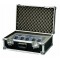 Flight case valise avec mousse découpée (580 x 375 x 240 mm)