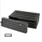 SHALLOW-RACK3U Rack ABS 3 U 19 p capot avant & arrière