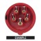 CEE Form 32A 5 Pin Wallmount Female