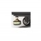 Baie 19 pouces 8U, porte, fond, serrure, roulettes