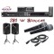 PACK2 KARAOKE 280W 2 Enceintes 8