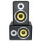 PDSM Enceinte monitoring amplifiee 2 x 50 W (la paire)