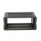 Flight case Rack ABS 4 U (178 mm) 19 p capot avant & arrière