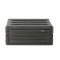 Flight case Rack ABS 4 U (178 mm) 19 p capot avant & arrière