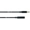 C&acirc;ble rallonge mini jack 3 m male femelle 