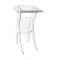 Pupitre plexiglas orateur cristal avec fronton