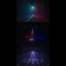 WHIRLWIND, 3-IN-1LED EFFET jeux de lumiere avec GOBO