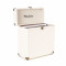 Valise pour vinyle cr&egrave;me