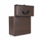 Valise pour vinyle bois