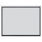 Ecran de projection manuel mural de 186,4 x 150,8 cm bords noir