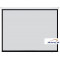 Ecran de projection Mural 200 x 115 cm bord noir