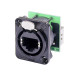 NEUTRIK Embase etherCON RJ45 Cat6 NEUTRIK NE8FDP-B s&eacute;rie D